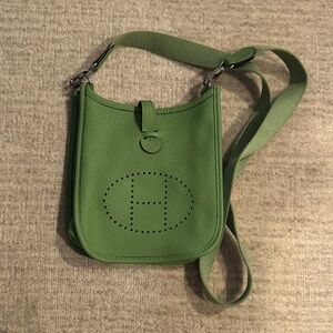 Hermes Green Crossbody Bag